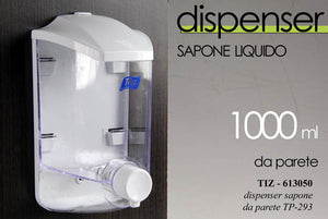 TIZ DISPENSER SAPONE LIQUIDO 1LT   TP293