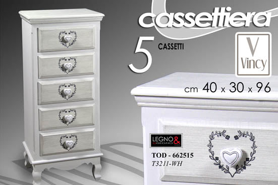 TOD/CASSE.5 POSTIVINCY 40*30*96 T3211-WH