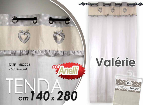 TENDA 140X280CM VALERIE 16C340-G-4