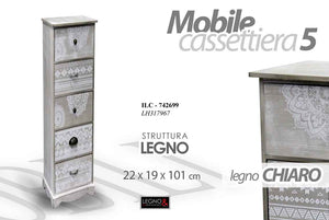 ILC/CASSETTIERA 5CAS 22*19*101 LH317967