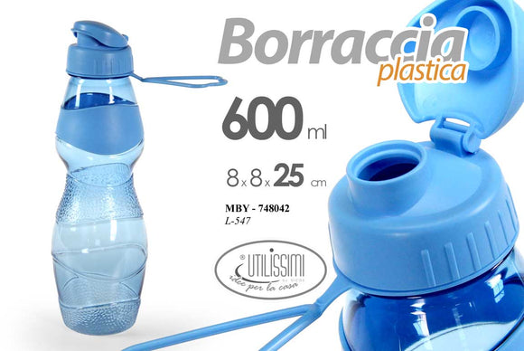 MBY BORRACCIA ASS 8*8*25CM 600ML   L-547