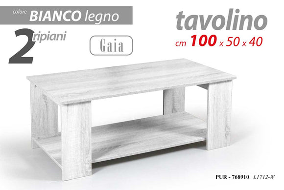 PUR/TAVOLINO GAIA 100*50*40CM L1712-W