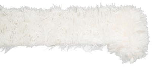 RIBBON FUR WHITE 11*200CM