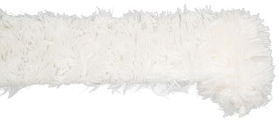 RIBBON FUR WHITE 11*200CM