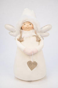 DECO ANGEL WITH HEART BIG 3 ASS.