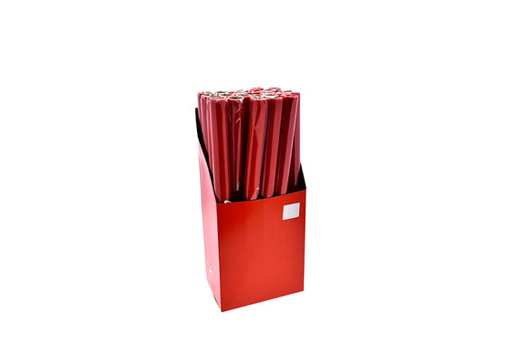 ROTOLO ORGANZA 48CMX1,5M ROSSO