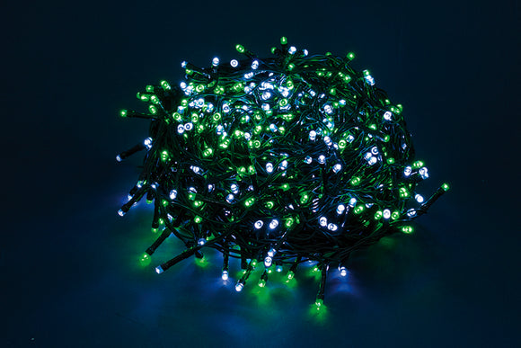 SERIE 180LED MEMORY USO EST.8F.BIANCO/VERDE