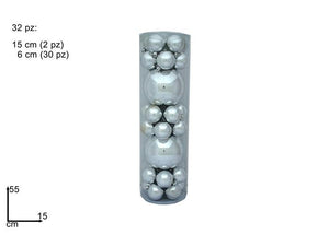 BOX 32 PALLINE SILVER