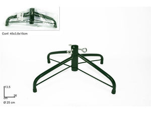 BASE ALBERO RICHIUDIBILE 36CM VERDE