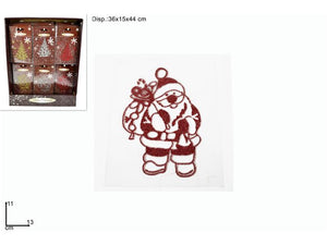 STICKER NATALIZIO GLITTERATO ASS.DISP.ZWDYA-0001A