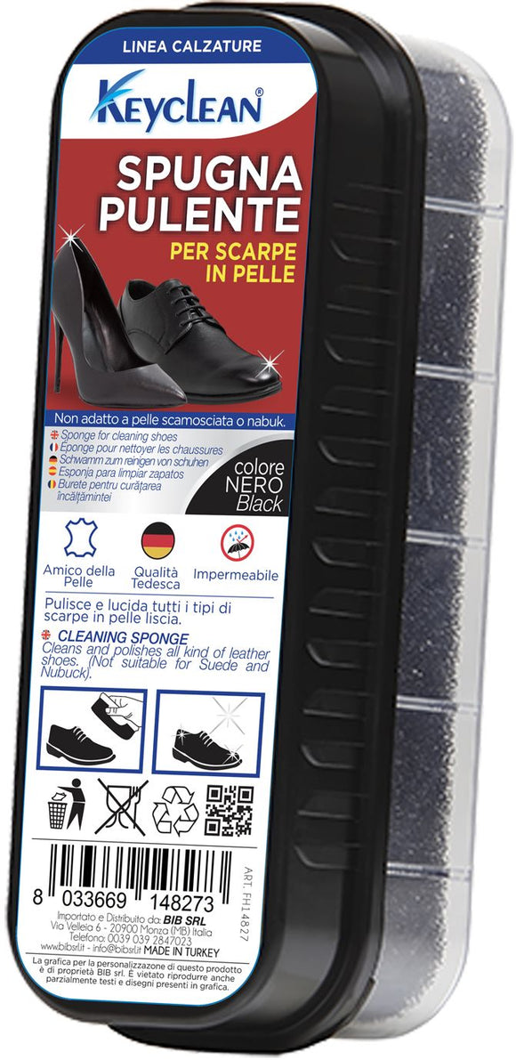 SPUGNA PULENTE SCARPE NERO