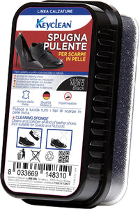 SPUGNA PULENTE SCARPE GRANDE NERO