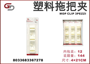 Mop clip 3PEZZI 1/12 PZ.CT144