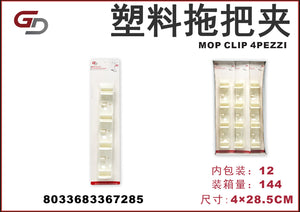 Mop clip 4PEZZI 1/12 PZ.CT144