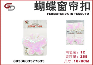 FERMATENDA IN TESSUTO 10*8CM 1/12PZ. CT288