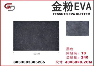 TESSUTO EVA GLITTER 40*60*0,2CM 1/10PZ. CT240