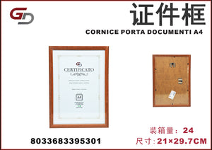 CORNICE PORTA DOCUMENTI A4 CT24