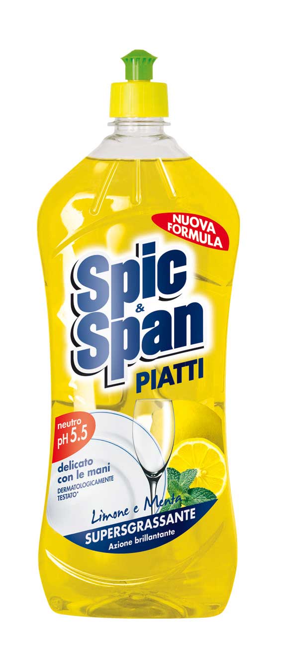 SPIC SPAN PIATTI 1LT LIMONE GIALLO