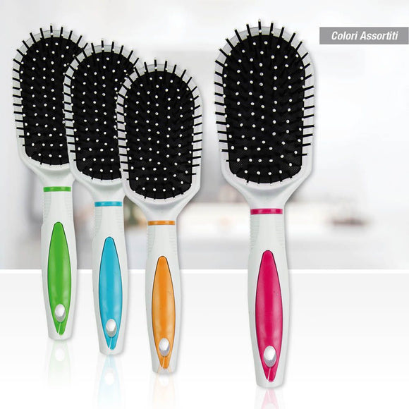 HX815843 SPAZZOLA PNEUMATICA OVALE COLORI ASSORTIT