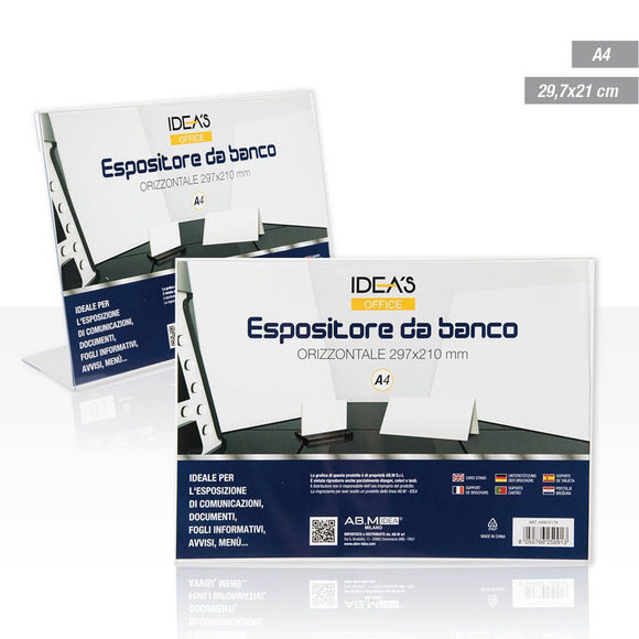 ESPOSITORE DA BANCO A4 297X210MM