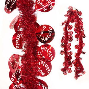 FILO ADDOBBO 6CM 2MT ROSSO