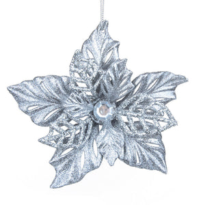 APPENDINO FIORE GLITTER SILVER CM.14X3,5X14
