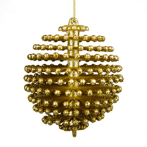 PALLINA GLITTER GOLD CM.9X9X10