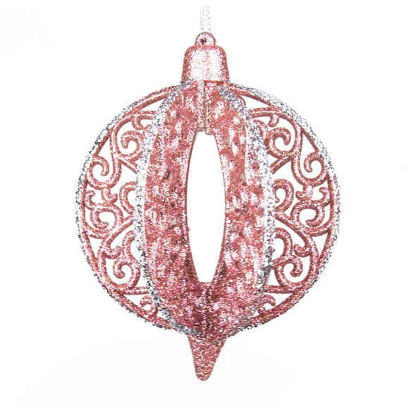 PALLINA GLITTER PINK CM.9X9X11