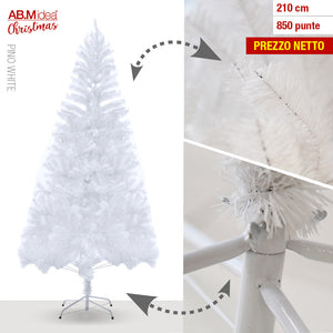 PINO WHITE CM.210/850 PUNTE 0.07+0.07CM METAL