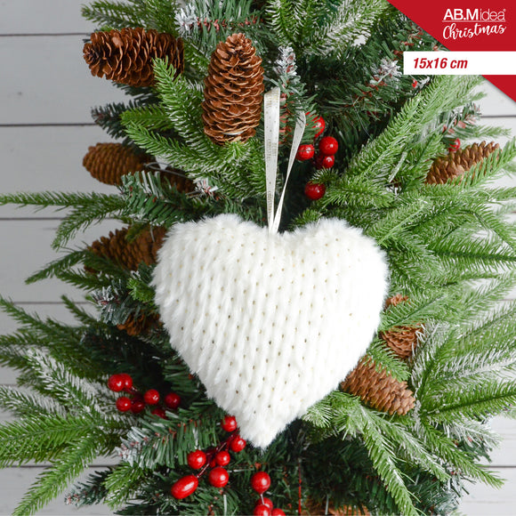 CUORE BRIGHT PLUSH CM.15X16 WHITE