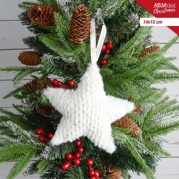 STELLA BRIGHT PLUSH CM.14X15 WHITE