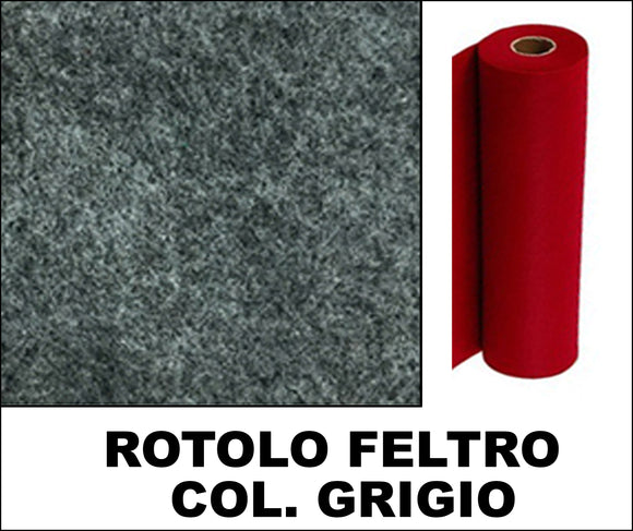 ROTOLO FELTRO H.100 GRIGIO VENDITA AL METRO