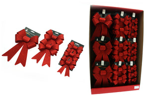 FIOCCHI RIGIDI ROSSO 3 ASS IN DISPLAY BOX