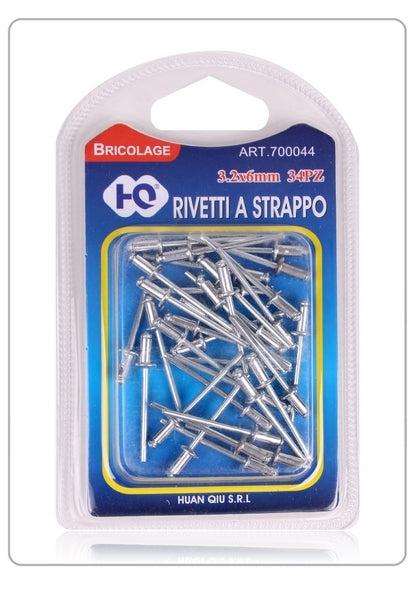 RIVETTI A STRAPPO 3,2*9