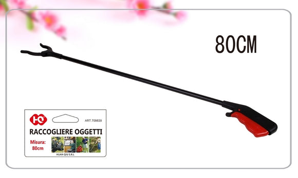 PINZA RACCOGLI OGGETTI IN PLASTICA 80CM