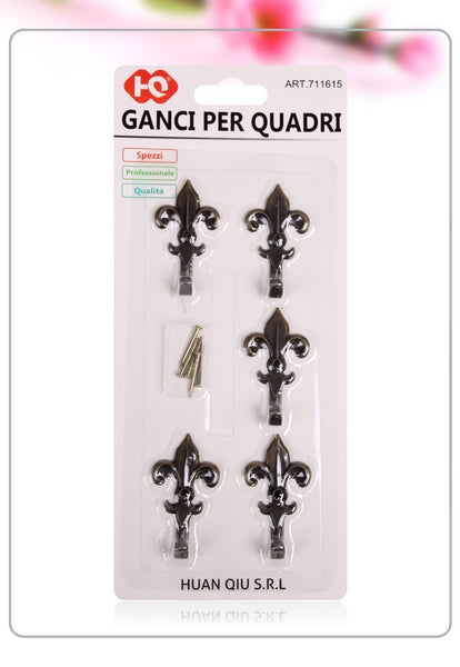 GANCI PER QUADRI 5PZ