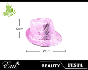 CAPPELLO  PAILLETTES LILLA