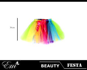 TUTU RAINBOW 30CM