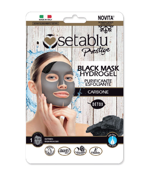 MASCHERA HYDROGEL CARBON BLACK