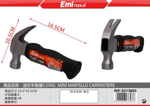 Mini martello carpentiere 0.25kg