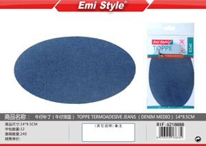 TOPPE TERMOADESIVE JEANS(DENIMMEDIO)14*9.5CM