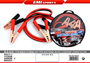 CAVI PER BATTERIA AUTO 1200AMP 25MM2*2.5M