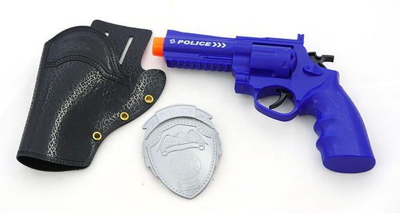 PISTOLA+FONDINA+DISTINTIVO POLIZIA