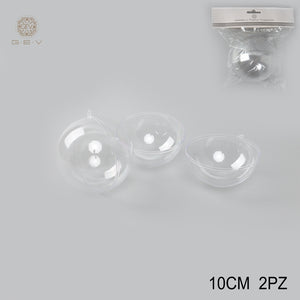 SFERA PLASTICA 10CM 2PZ
