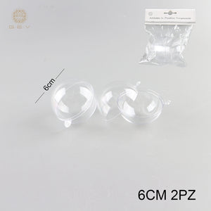 SFERA PLASTICA 6CM 2PZ