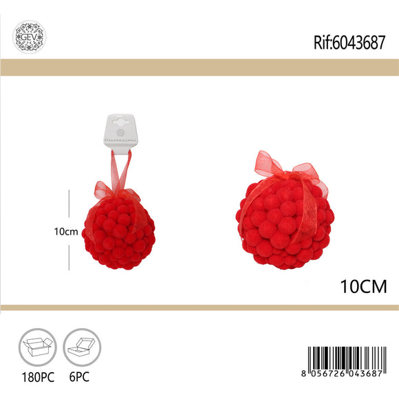 PALLINA NATALE 10CM