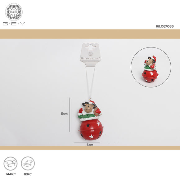 DECORAZIONE NATALIZIE 6*6*11CM
