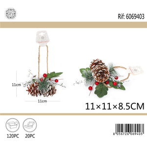 DECORAZIONE NATALIZIE 11*11*8.5