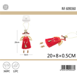 PENDENTE IN LEGNO ANGELA 20*8*0.5CM