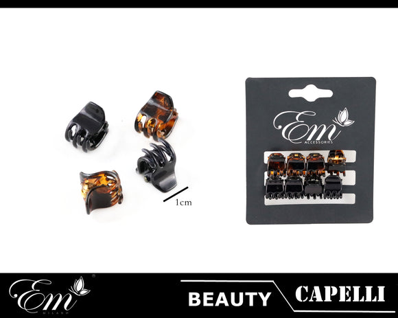PINZA PER CAPELLI 1CM 8PZ